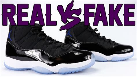 jordan 11 space jam nike real vs fake|fake jordan 11.